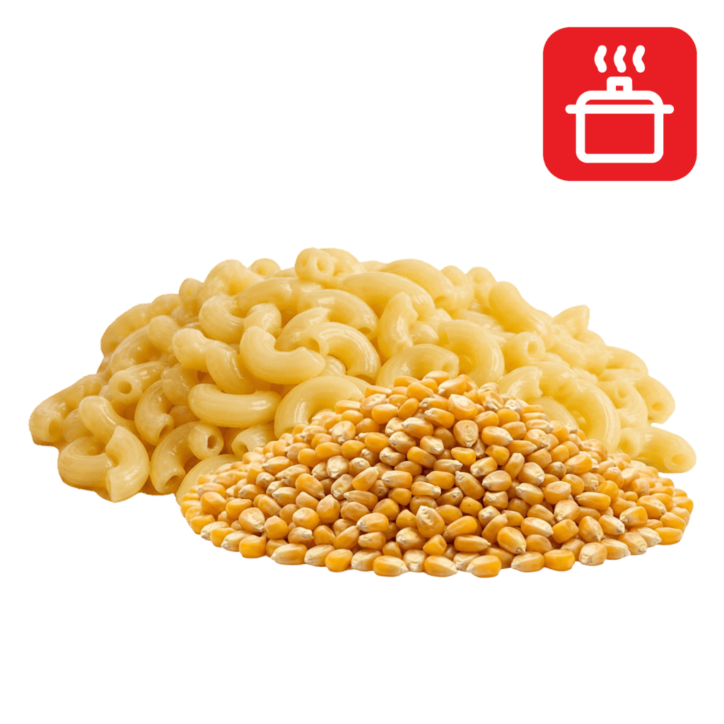 Ачини ди пепе из кукурузной муки отварные