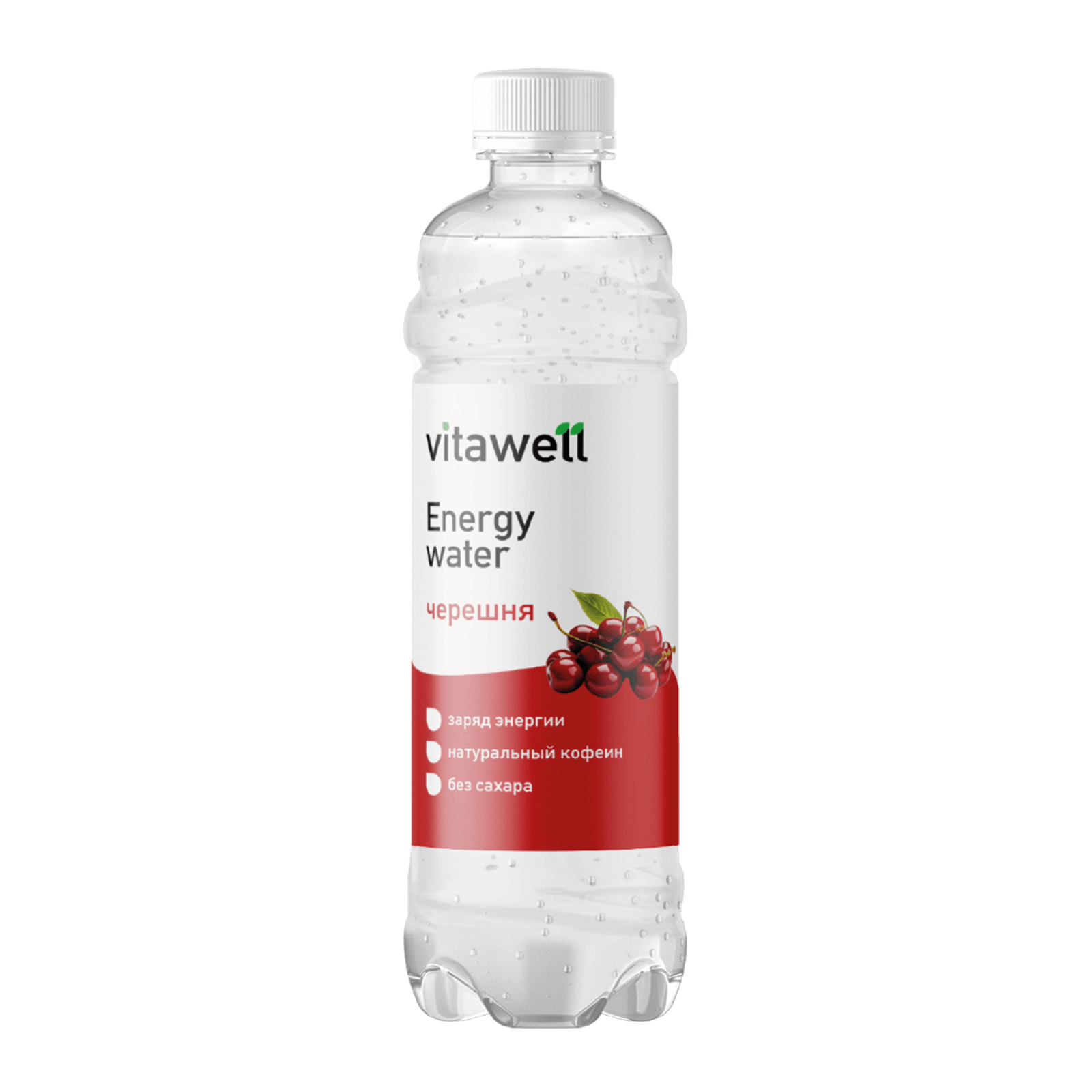 Энергетическая вода VITAWELL Fitness Food Factory Черешня
