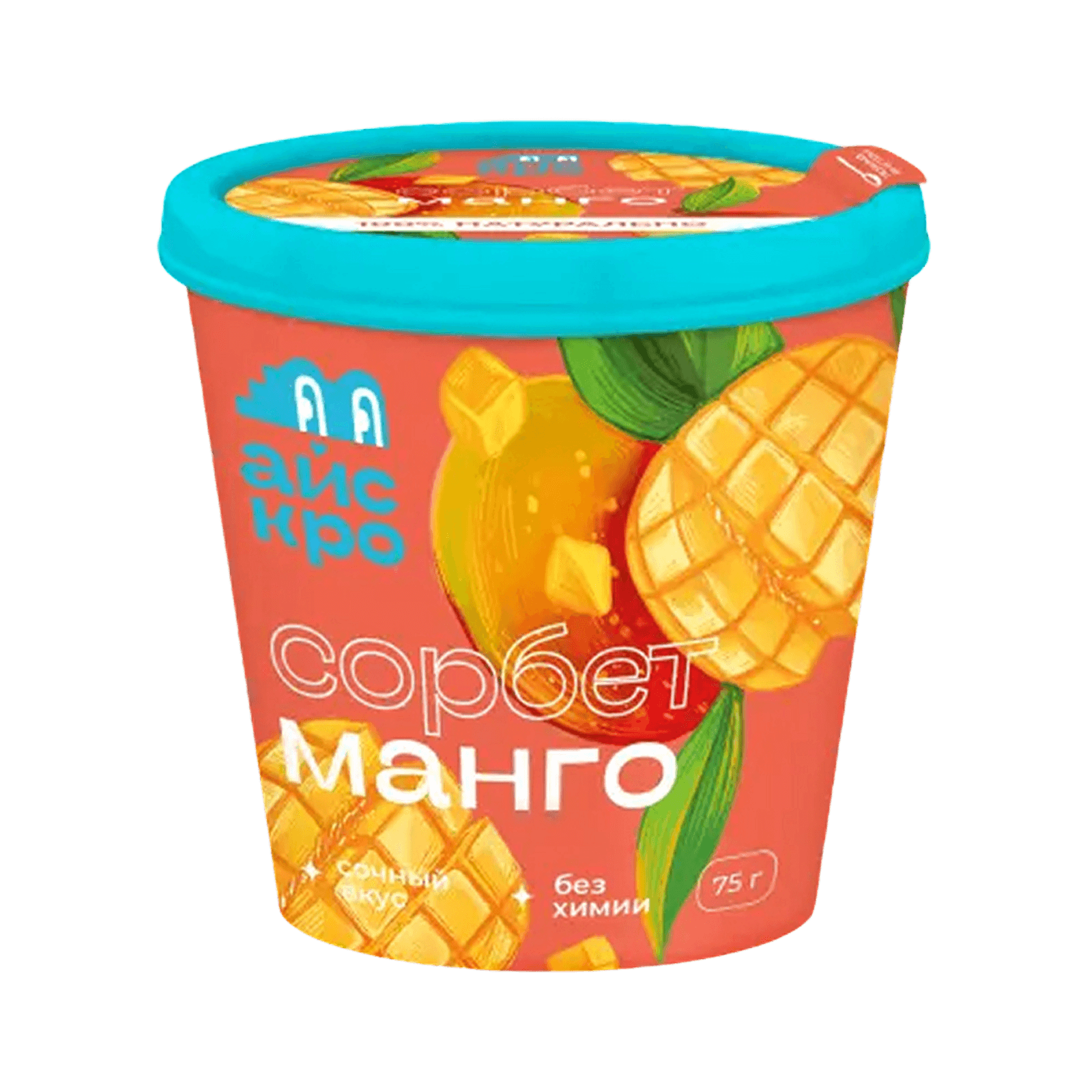 Сорбет АйсКро Индийское манго 75 г